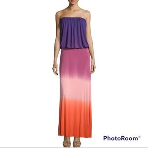Young Fabulous & Broke Sydney Ombré Maxi Dress Small